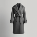DOUBLE-BREASTED LONG WINTER OVERCOAT