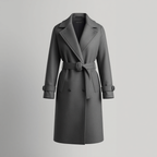 DOUBLE-BREASTED LONG WINTER OVERCOAT