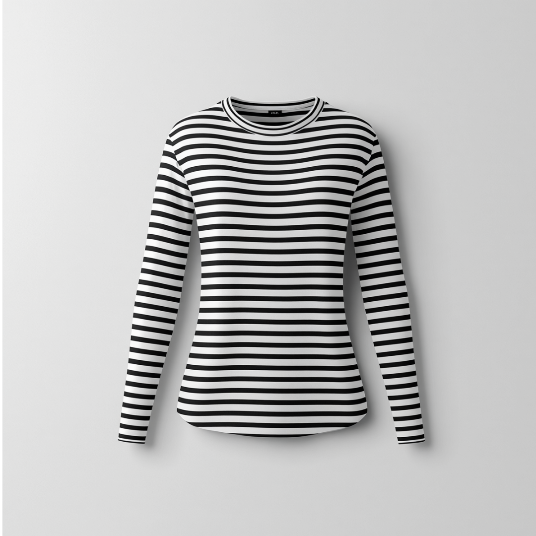 Women's Classic Striped Long Sleeve