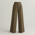 Women's High Waisted Wide Leg Tailored Trousers